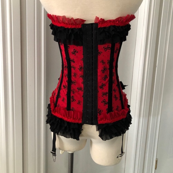 ❤️❤️Coquette Boned Corset Bustier BNWOT❤️❤️ - Picture 3 of 10